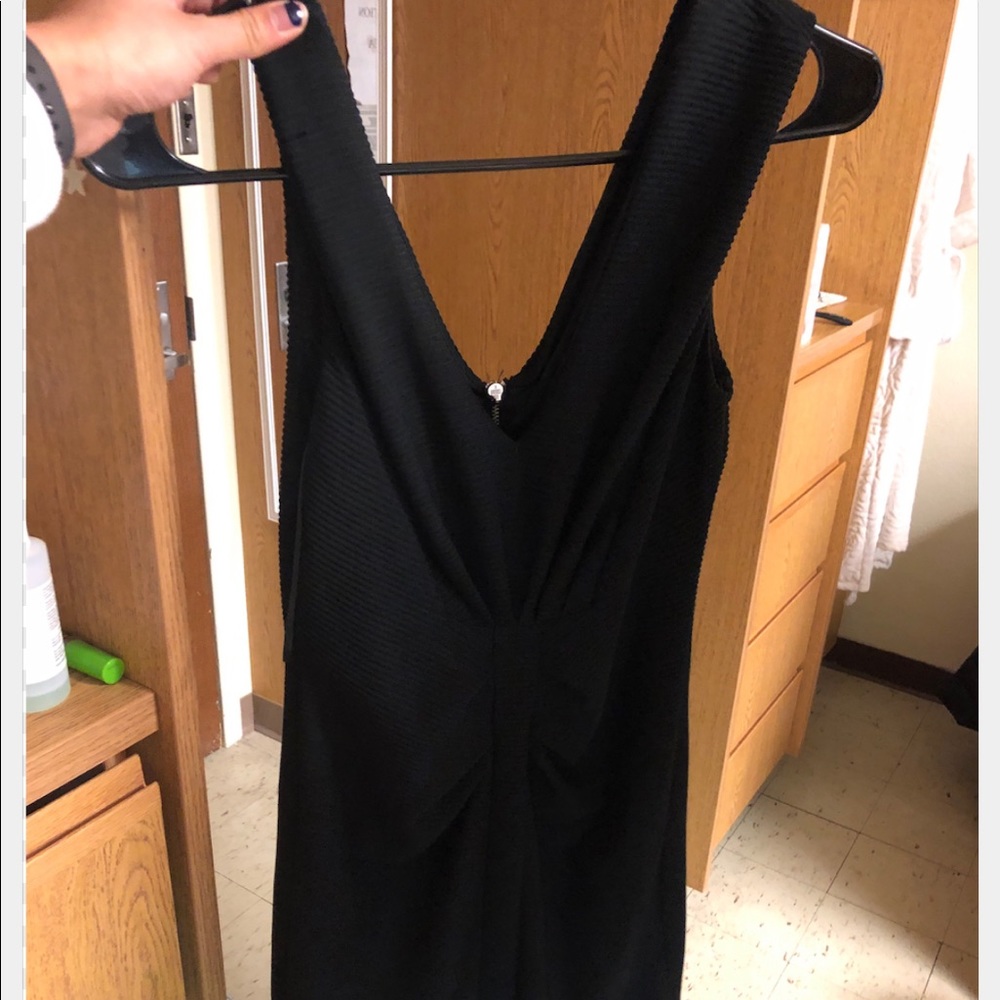 black dress